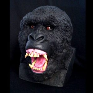 Silverback Gorilla Bust